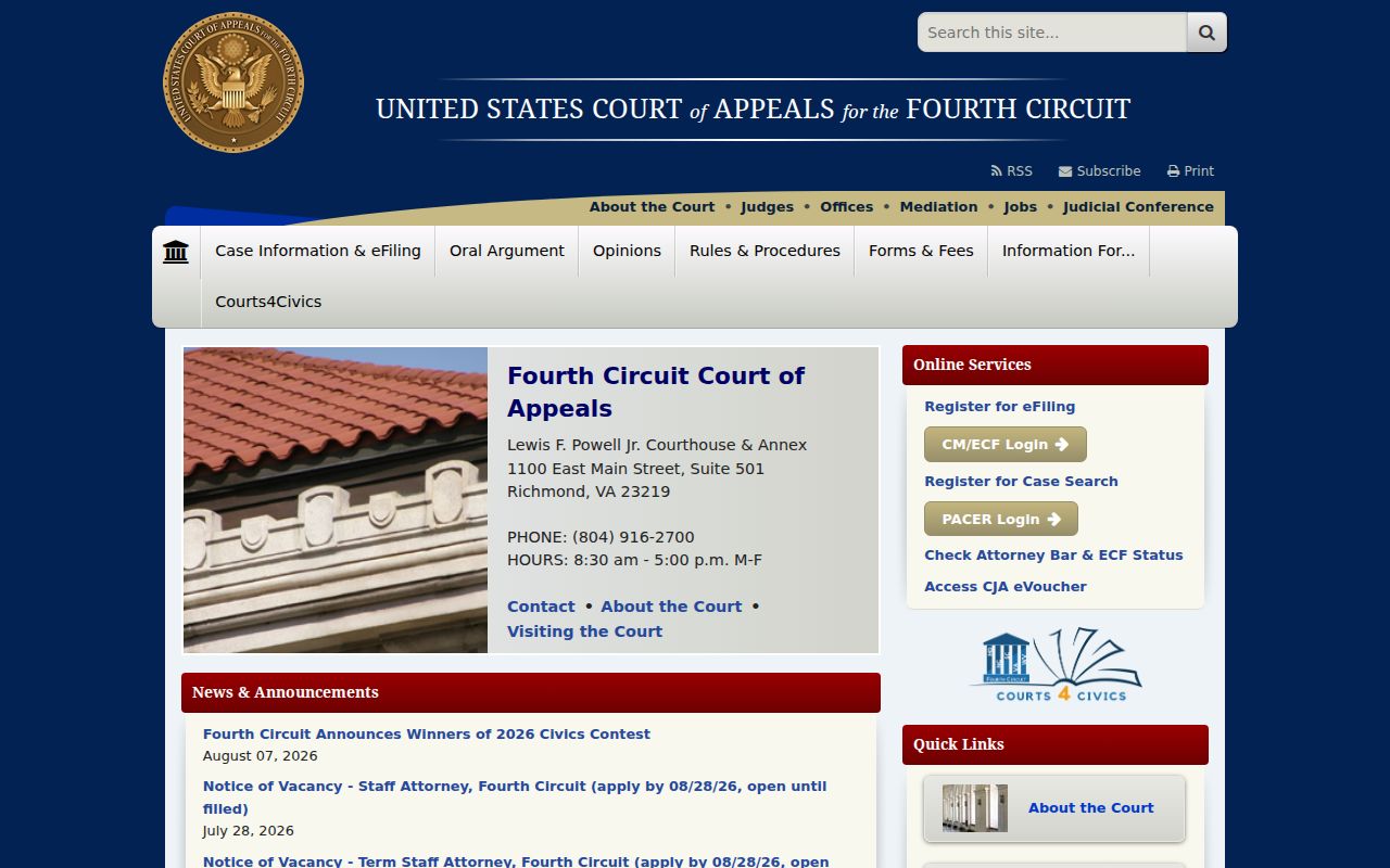 Wilmington court records federal appellate court distinction
