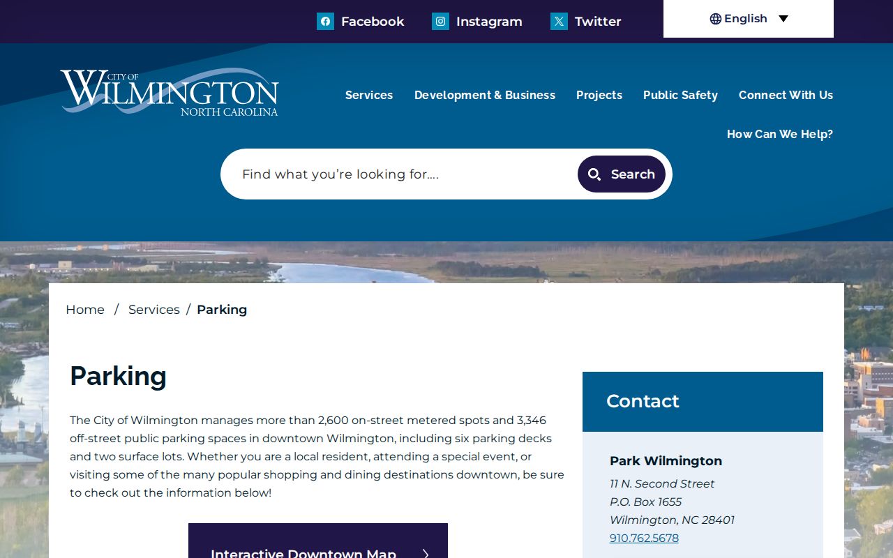 Wilmington court records city parking administration